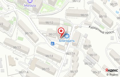 Банкомат СберБанк на Курортном проспекте, 98/27 на карте