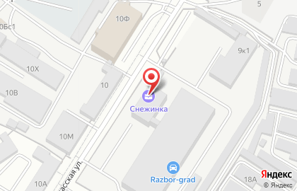 Снежинка в Верх-Исетском районе на карте