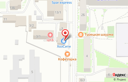 Магазин ХозСити в Томске на карте