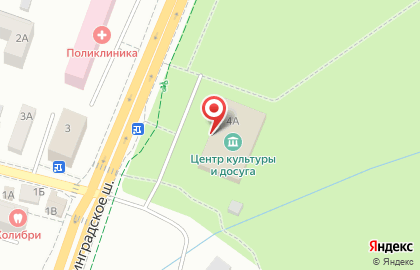 Центр культуры и досуга в Калининграде на карте