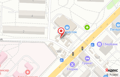 Магазин разливного пива в Тракторозаводском районе на карте
