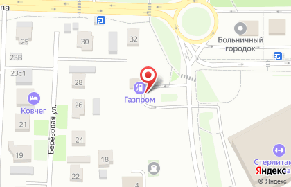 Газпром в Уфе на карте