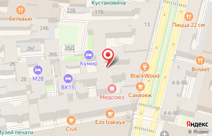 Louis Vuitton на карте