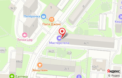 Гранитная мастерская МастерСтела на Аэродромной улице на карте