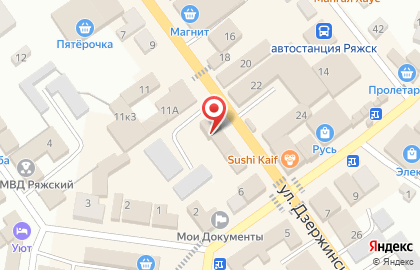Многопрофильная фирма ТМК на улице Дзержинского на карте