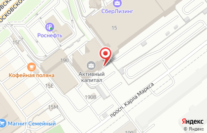 Адвокатское бюро Антонов и партнеры на улице Карла Маркса на карте