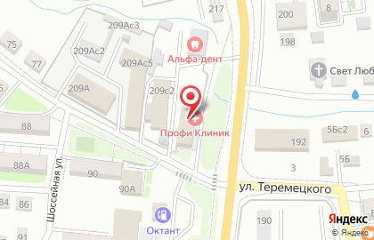 Многофункциональный медицинский центр Профи-клиник на карте