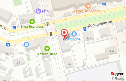 Салон оптики Оправа в Орджоникидзевском районе на карте