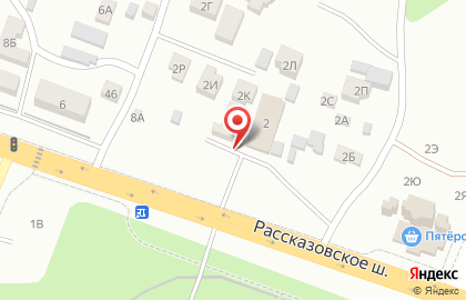 Автомастерская на Рассказовском шоссе, 40 на карте