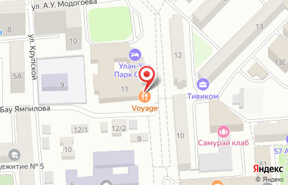 Ресторан Voyage в Улан-Удэ на карте