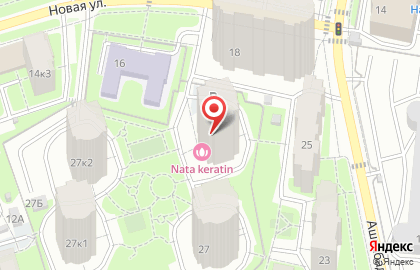 Студия красоты Nata keratin на карте