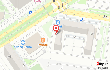 Детский центр по уходу и присмотру за детьми Карандаши в Индустриальном районе на карте