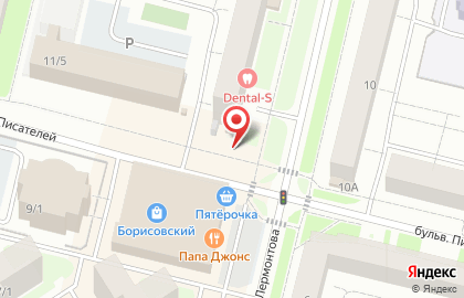 Мясокомбинат Сургутский на улице Лермонтова на карте