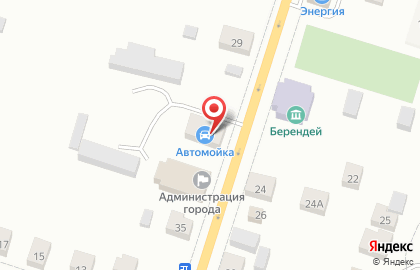 Автомойка в Архангельске на карте