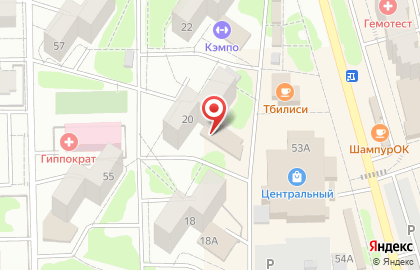 Молодежный клуб Пульс на карте