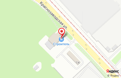 Торговый дом Строитель на Краснозаводской улице на карте