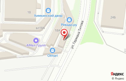 Магазин электрики Электроиндустрия в Химках на карте