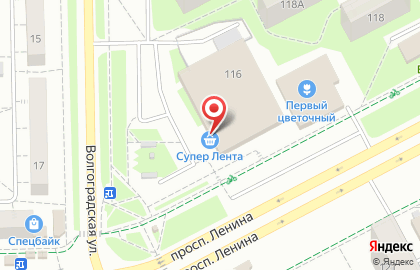 Салон Promo-оптика на проспекте Ленина на карте