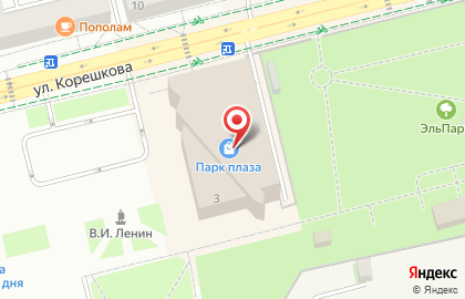 Теремок на улице Корешкова на карте