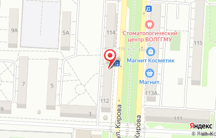 Салон-парикмахерская Велена в Кировском районе на карте
