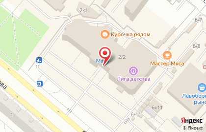 Салон головных уборов Гузель на проспекте Комарова на карте