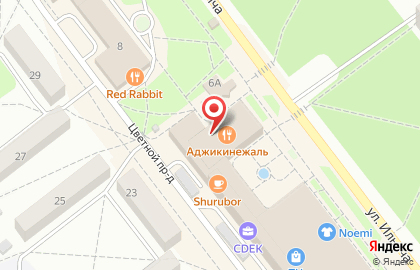 Синель, сеть магазинов на улице Ильича на карте