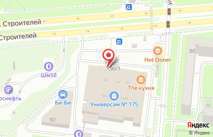 Магазин Рыболов58 на проспекте Строителей на карте