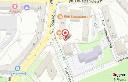 Алмаз на улице Горького на карте