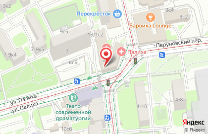 Промстрой в Москве на карте