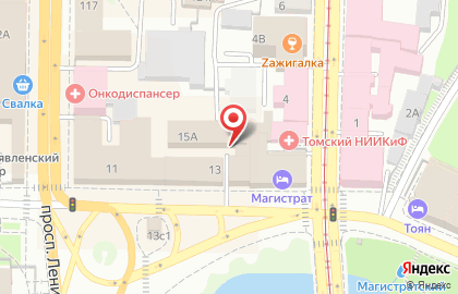 Музей истории пожарной охраны на проспекте Ленина на карте