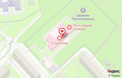 Больница Научный центр РАН на Лесной улице в Черноголовке на карте