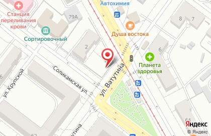 Магазин сухофруктов Ореховый рай в Железнодорожном районе на карте