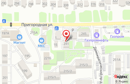 Магазин автозапчастей в Ставрополе на карте