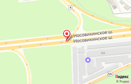 Застеклить балкон метро Новокосино на карте