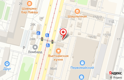 Мастерская в Омске на карте
