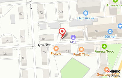 Агентство недвижимости Ирина на улице Пугачёва на карте