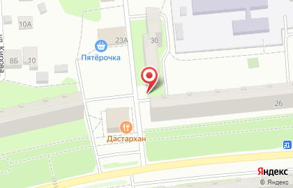 Киоск по продаже хлебобулочных изделий в Пушкино на карте
