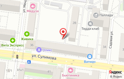Счастливое ожидание малыша на улице Сулимова на карте