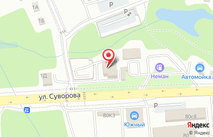 Строительная компания СтройАльянс в Индустриальном районе на карте