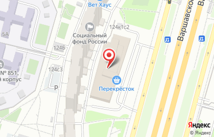 Перекресток на Южной на карте