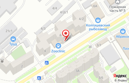Ваш доктор на улице Сергея Лазо на карте