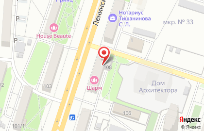 Лири в Левобережном районе на карте