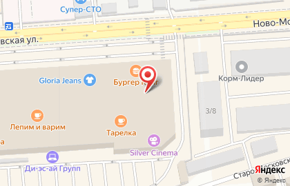 Федеральная сеть ресторанов японской и паназиатской кухни Mybox на Ново-Московской улице на карте