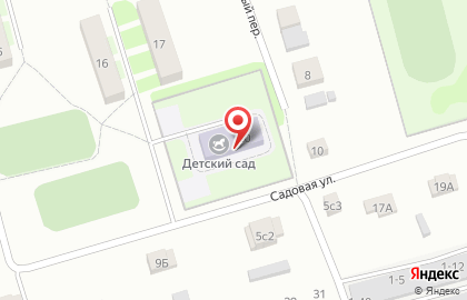 Детский сад Березовский на карте