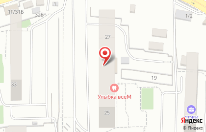 Стоматология Классик-Денталь на Лесопарковой улице на карте