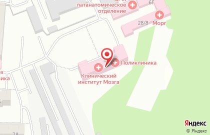 Клинический Институт Мозга в Екатеринбурге на карте