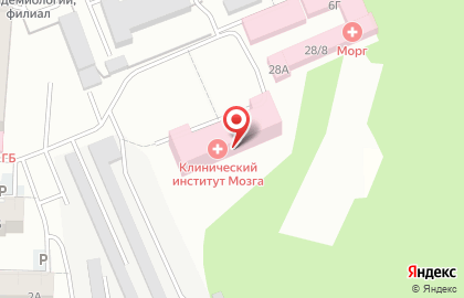 Клинический Институт Мозга в Екатеринбурге на карте