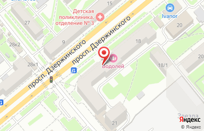 Банкомат Банк Москвы, филиал в г. Новосибирске на проспекте Дзержинского, 18 на карте