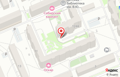 Детский центр Ладошки в Свердловском районе на карте