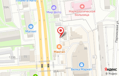 Шашлычная Шашлычок на проспекте Космонавтов на карте